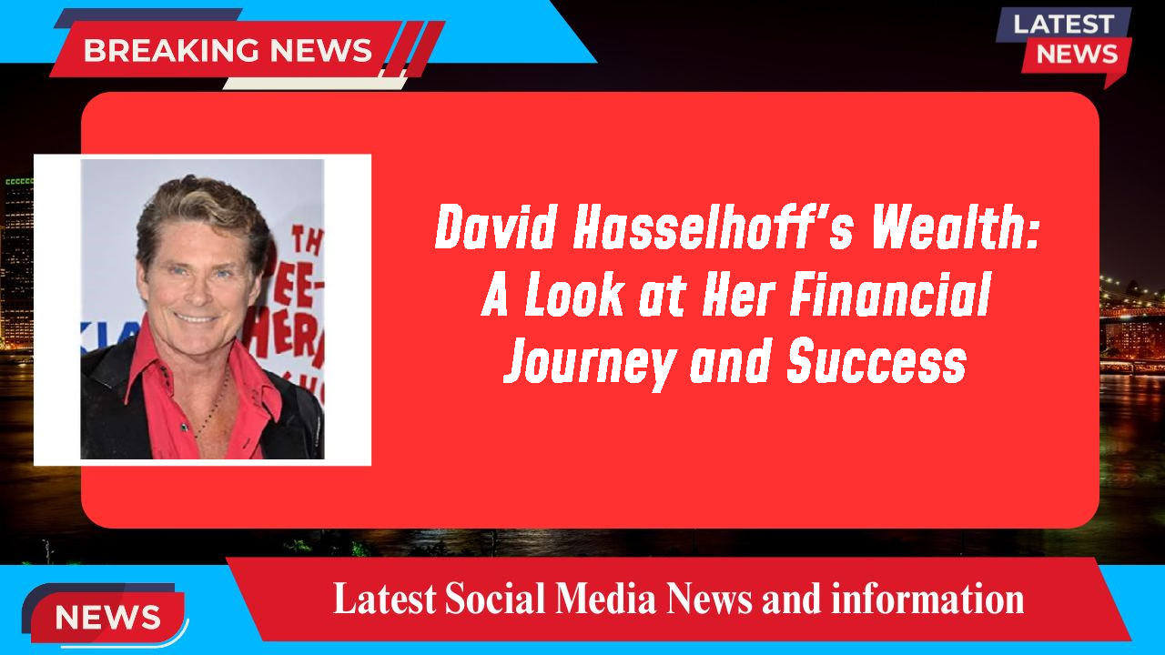 David Hasselhoff's Wealth: A Look at Her Financial Journey and Success