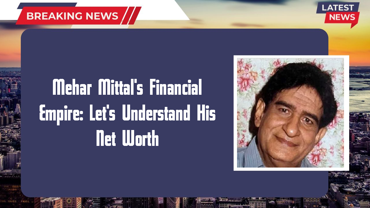 Mehar Mittal's Financial Empire: Let's Understand His Net Worth