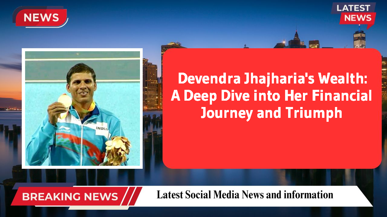 Devendra Jhajharia networth