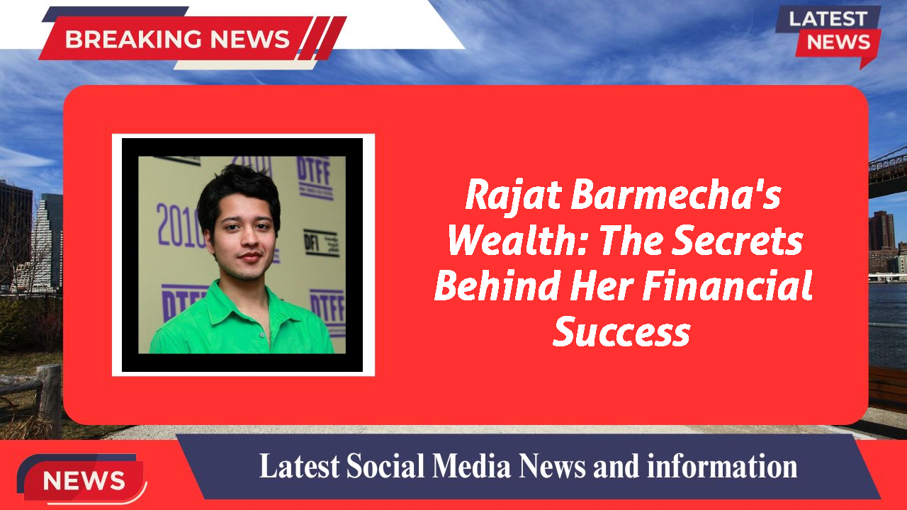 Rajat Barmecha networth