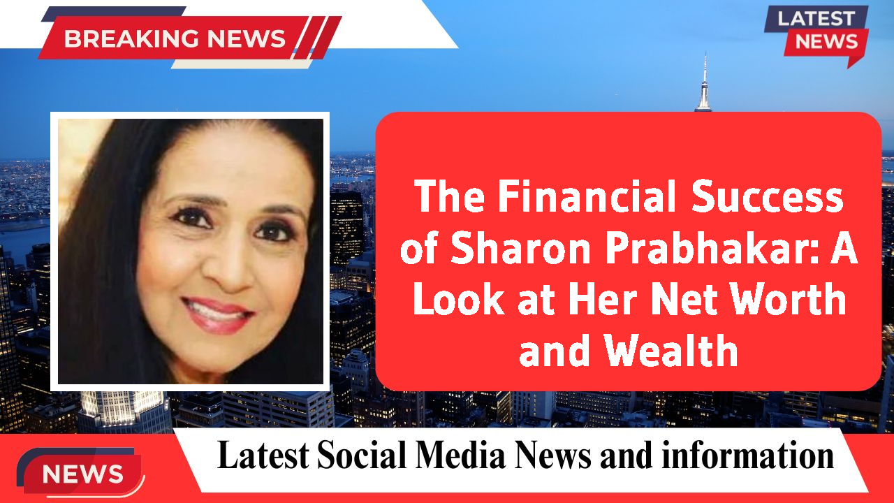 Sharon Prabhakar networth
