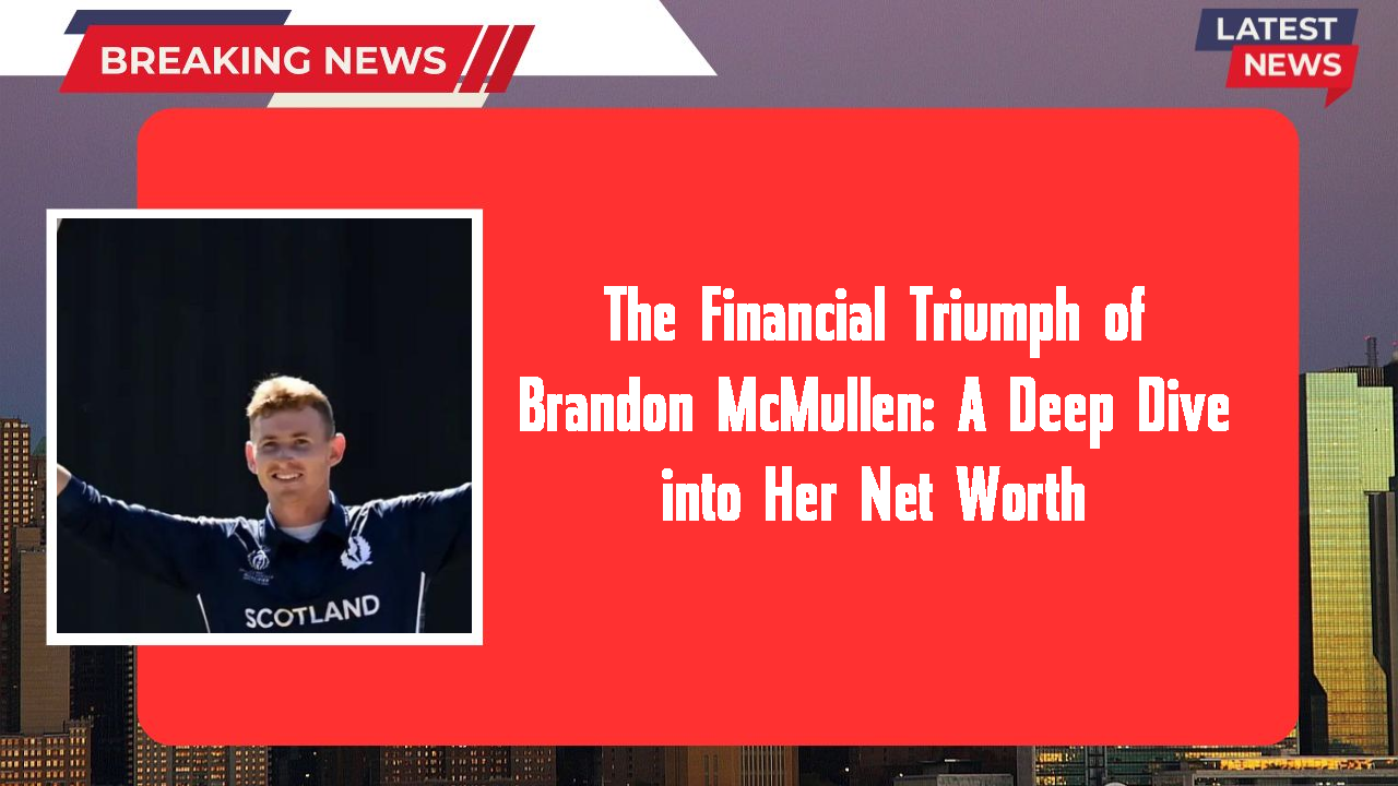 Brandon McMullen networth