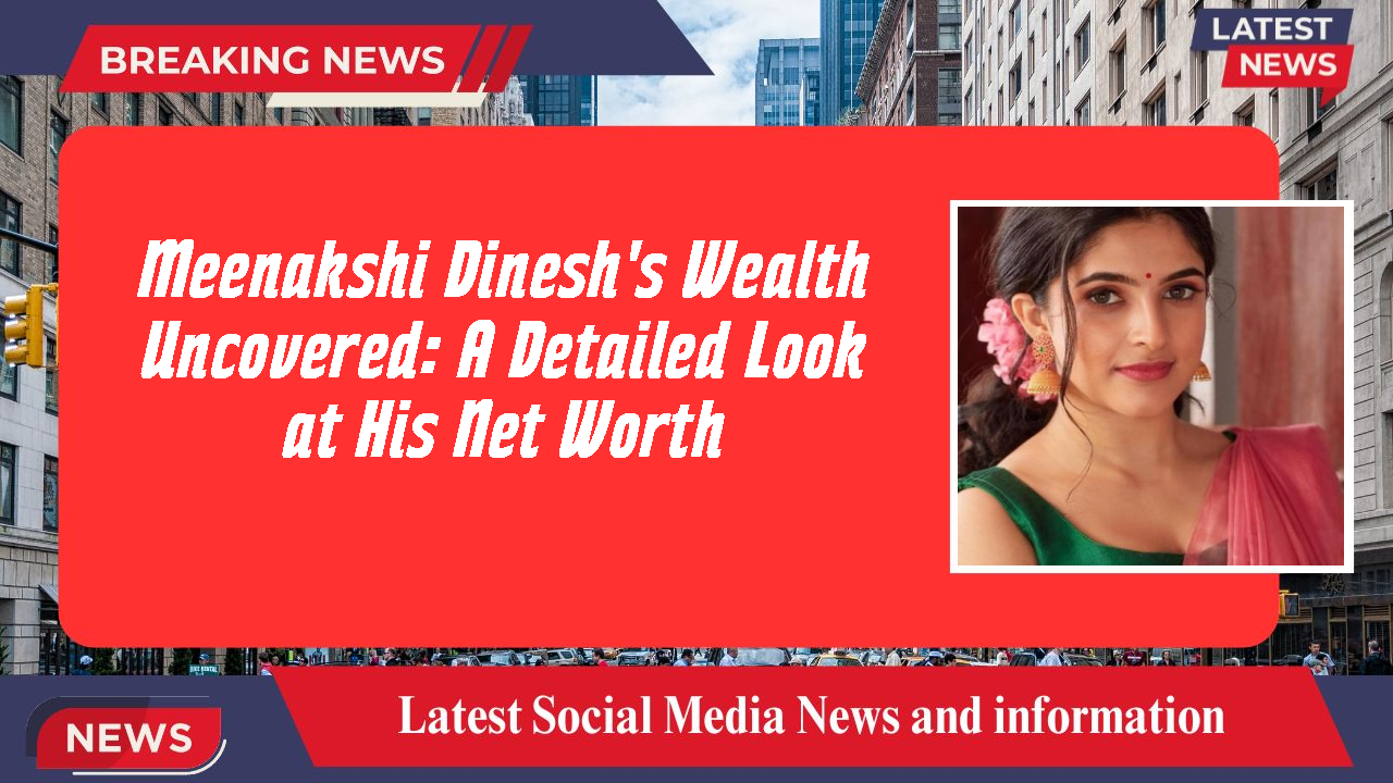 Meenakshi Dinesh networth