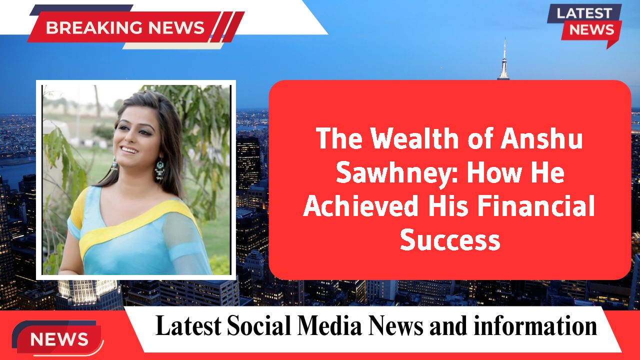 Anshu Sawhney networth