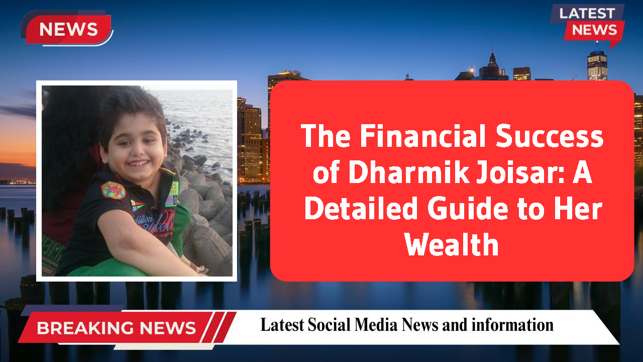 Dharmik Joisar networth