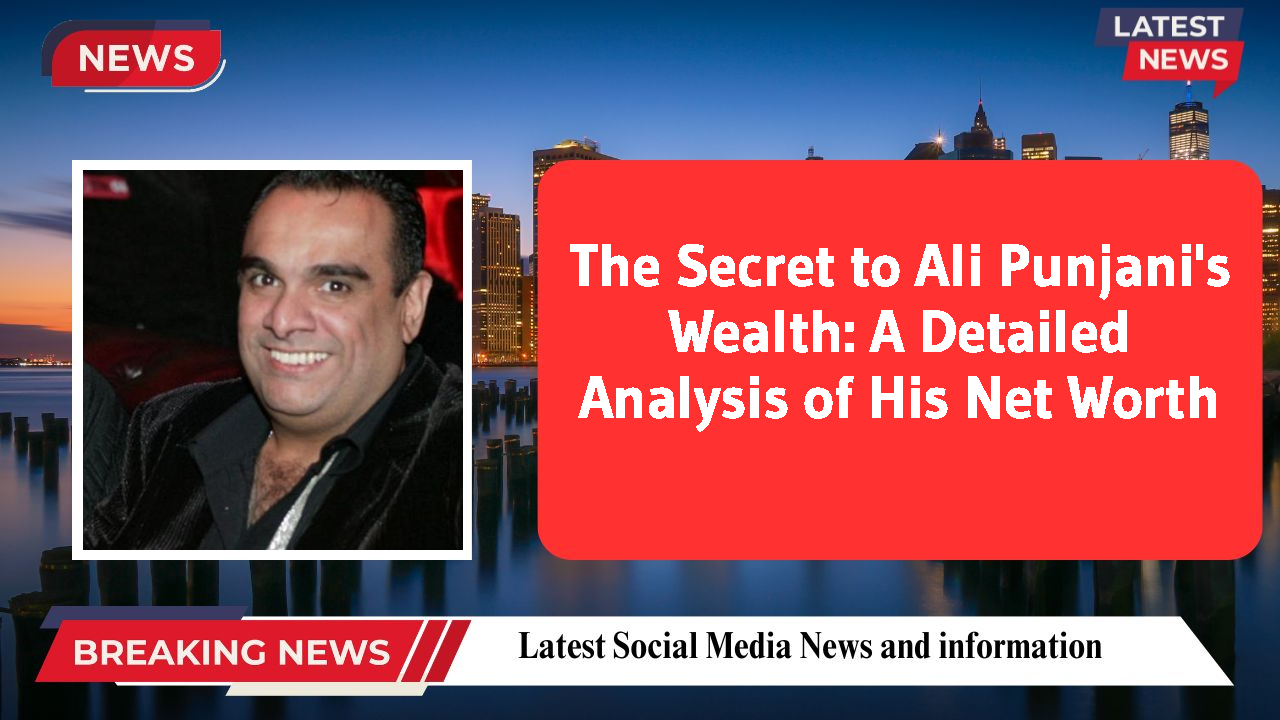 Ali Punjani networth