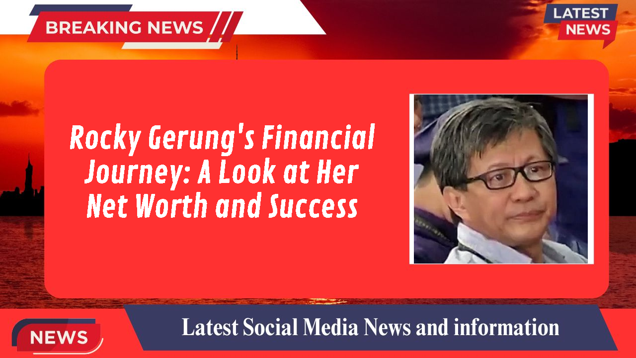 Rocky Gerung networth