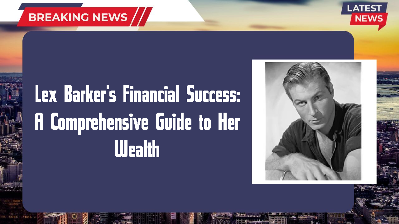 Lex Barker networth