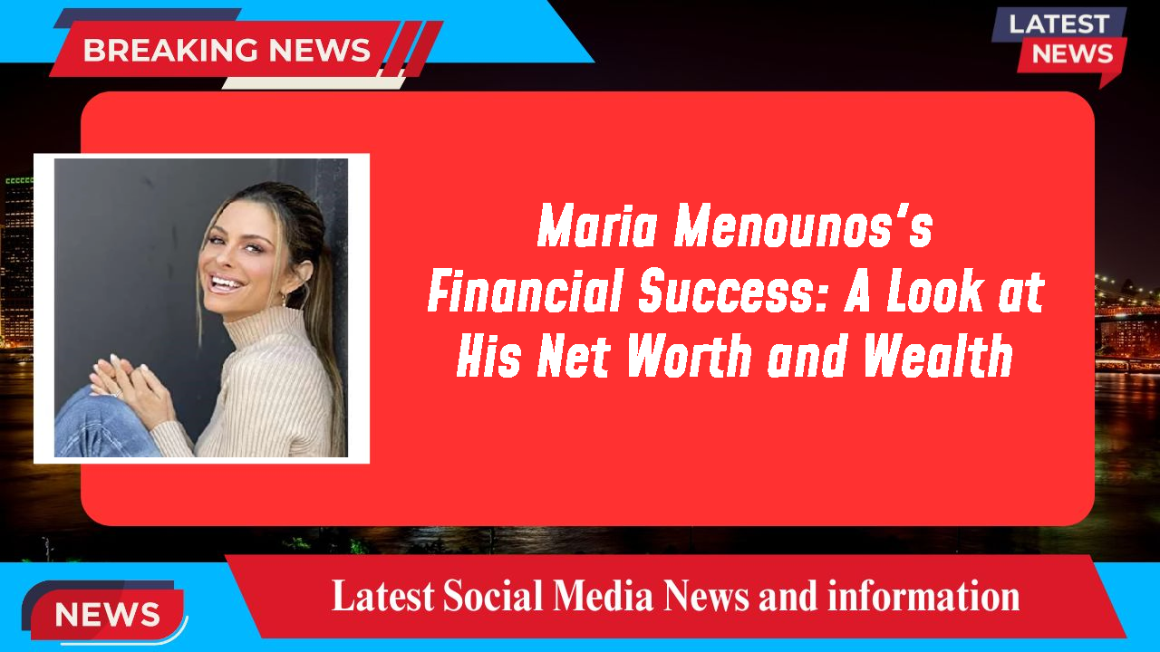 Maria Menounos networth